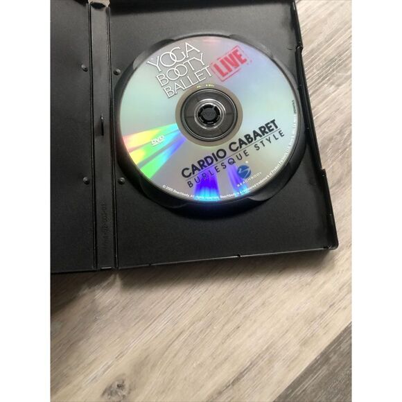 2 Yoga Booty Ballet workout exercise fitness DVD lot Hip hop abs & Cardio Cabare - Picture 10 of 10